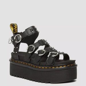 DR MARTENS BLAIRE
PIERCING LEATHER
PLATFORM
SANDALS
